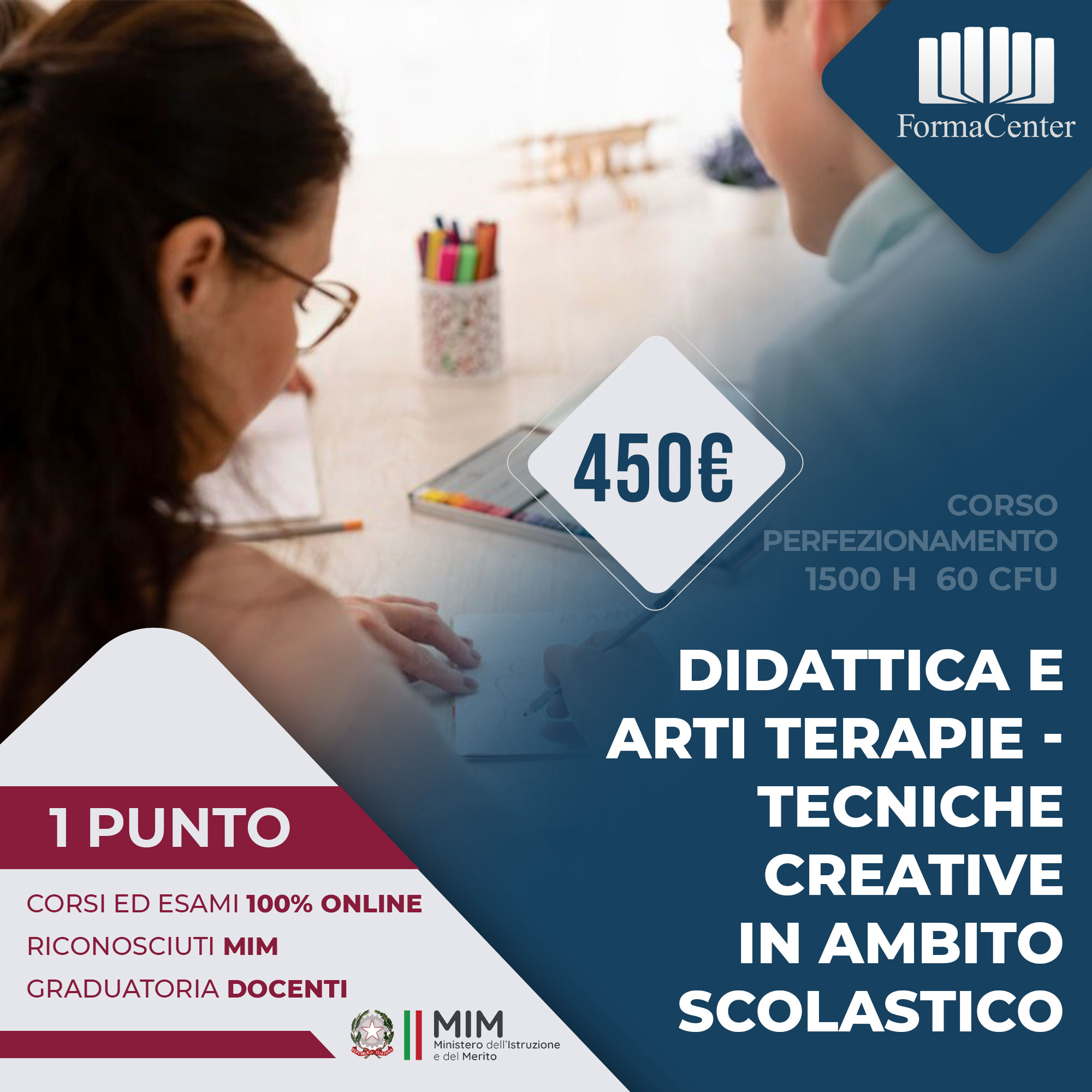 CPAT - DIDATTICA E ARTI TERAPIE - TECNICHE CREATIVE IN AMBITO SCOLASTICO
