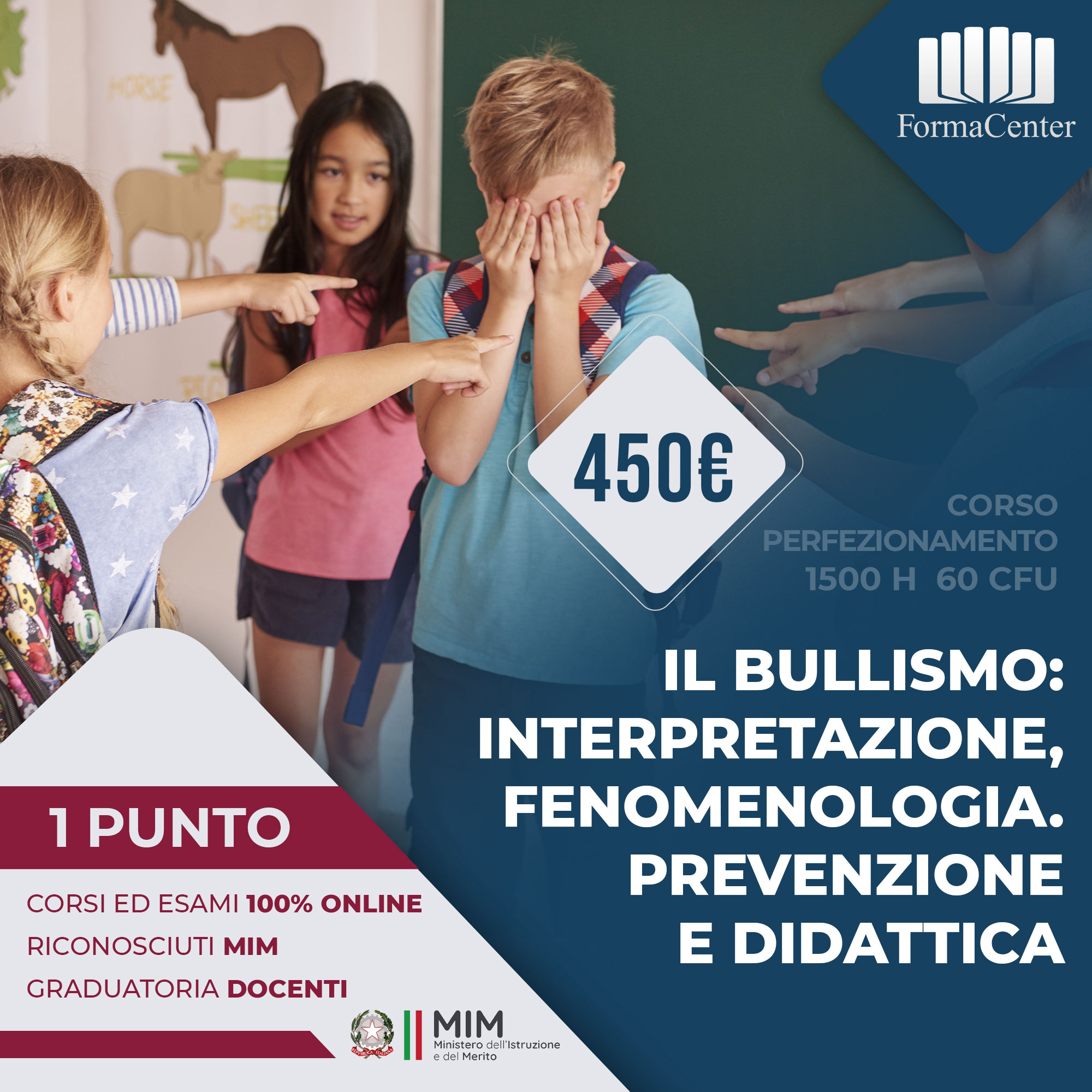 CPBU - Il Bullismo: interpretazione, fenomenologia, prevenzione e didattica