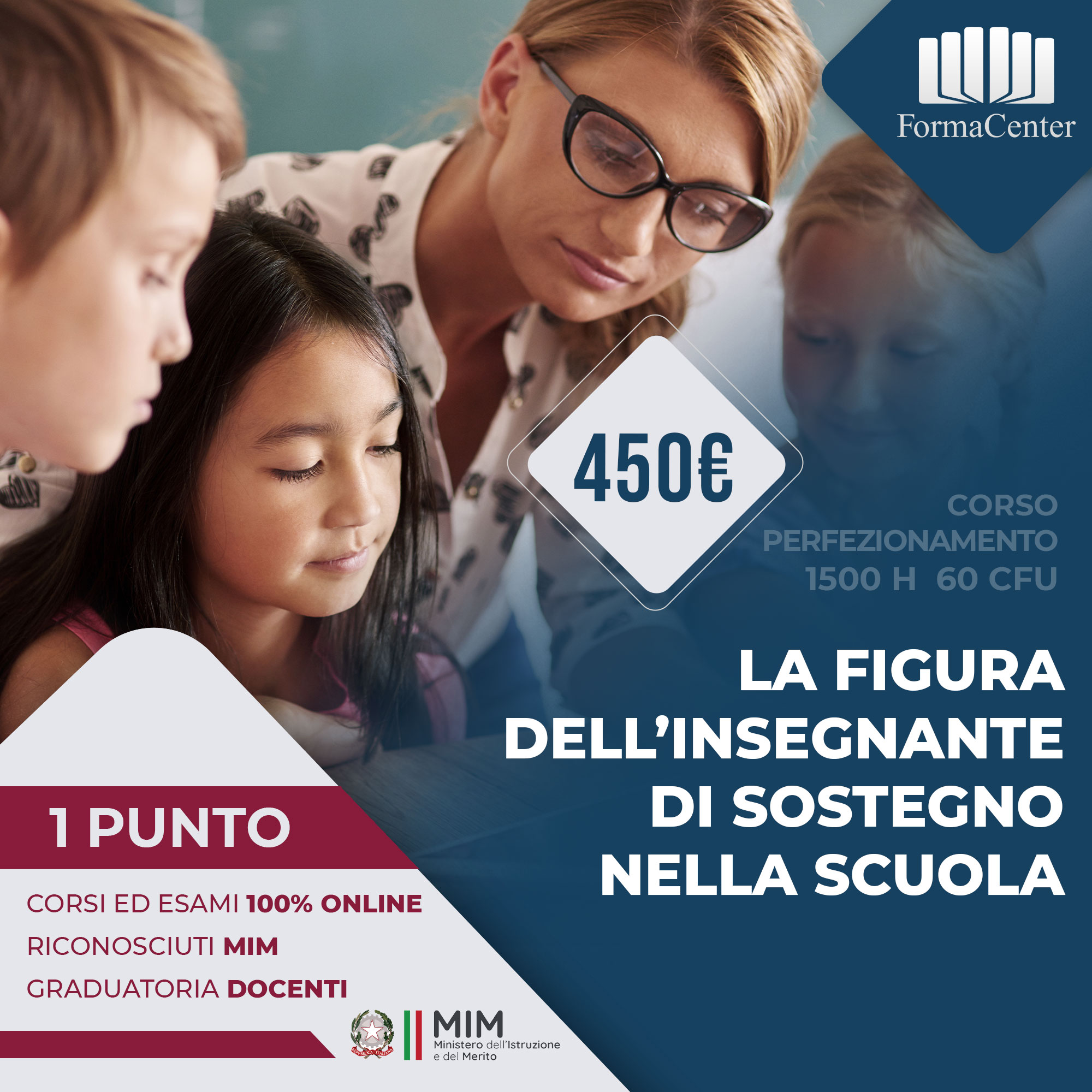 CPFS -  La figura dell'insegnante di sostegno nella scuola