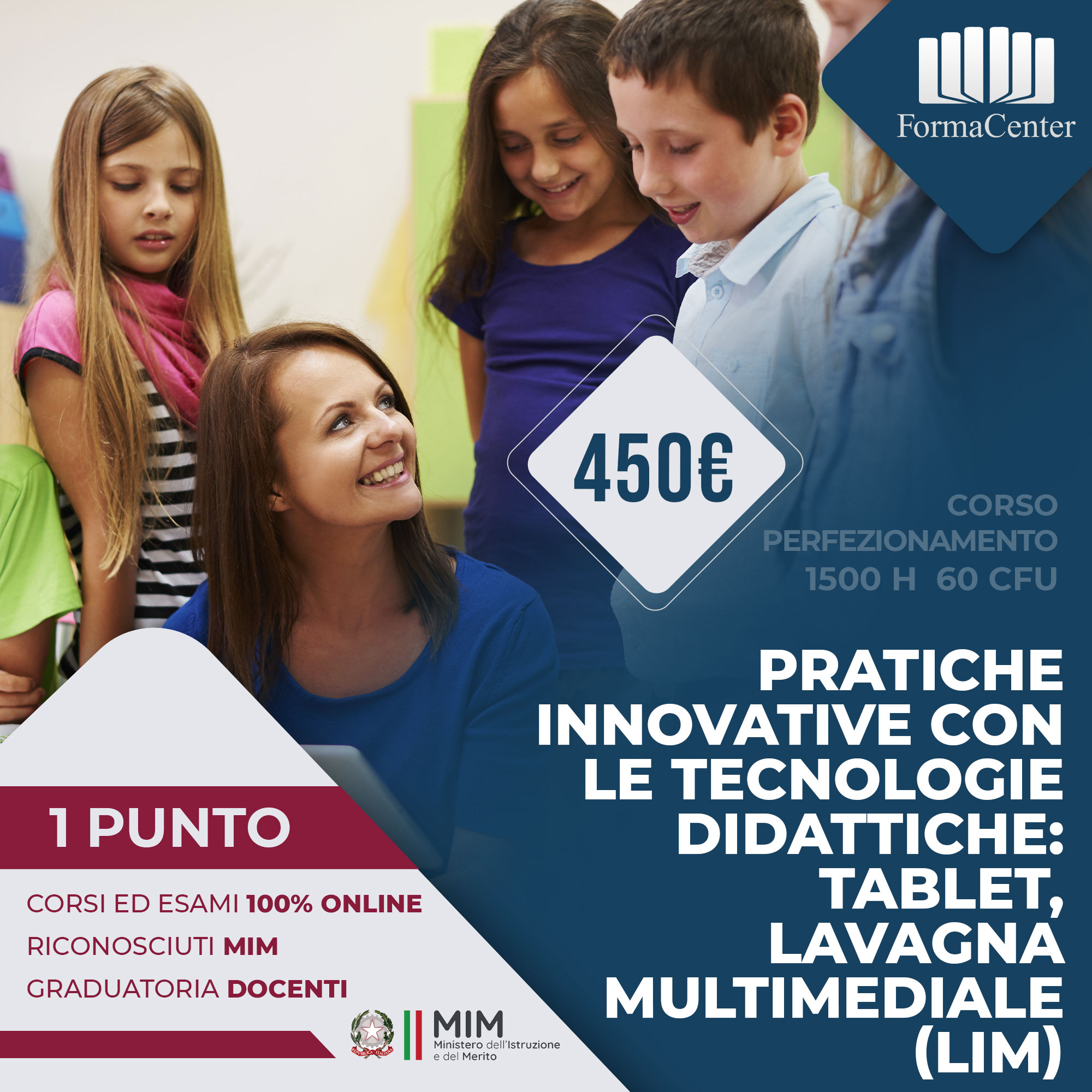 CPPT - Pratiche innovative con le tecnologie didattiche: tablet, lavagna multimediale (LIM).
