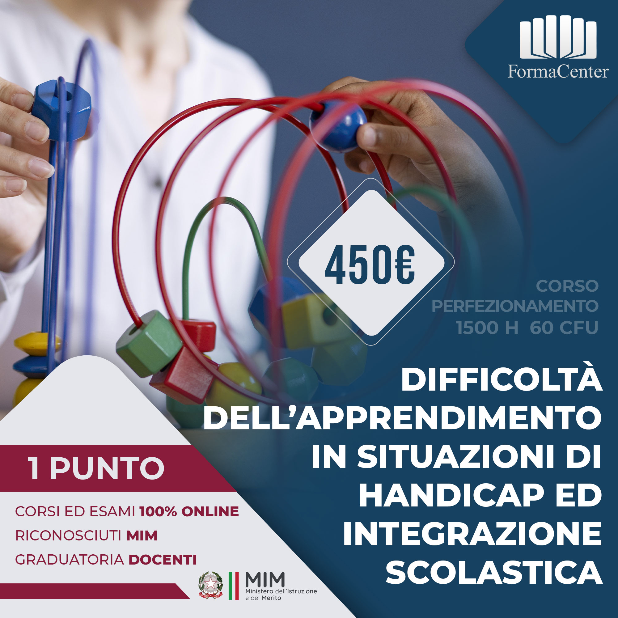 CPSH - Difficolta' dell'Apprendimento in Situazioni di Handicap ed Integrazione Scolastica