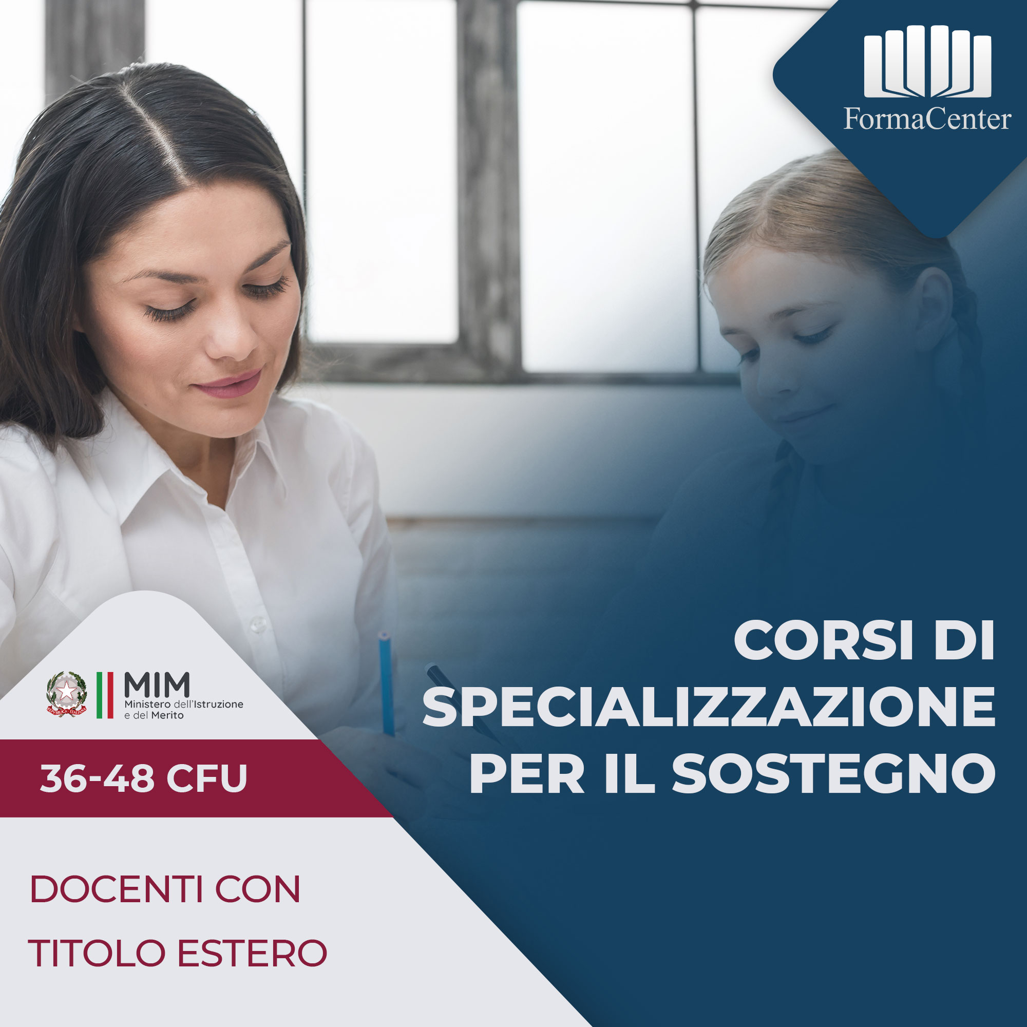 Corso di Specializzazione per il Sostegno per Docenti con Titolo Estero