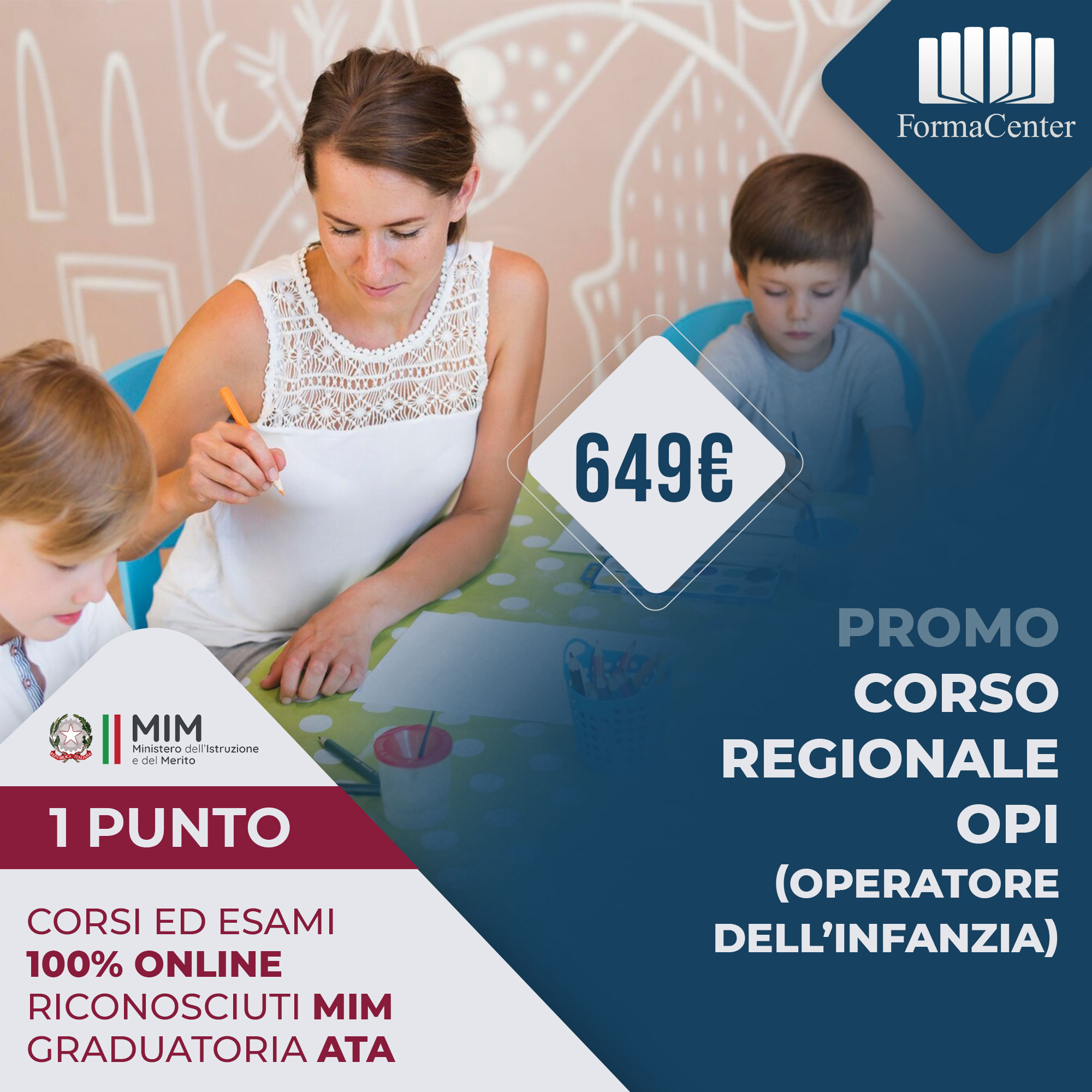 Corso OPI Operatore dell'Infanzia