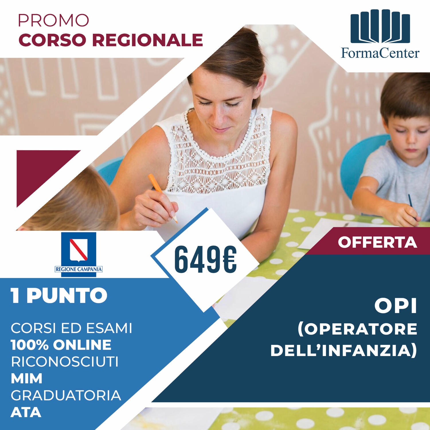 Corso OPI Operatore dell'Infanzia