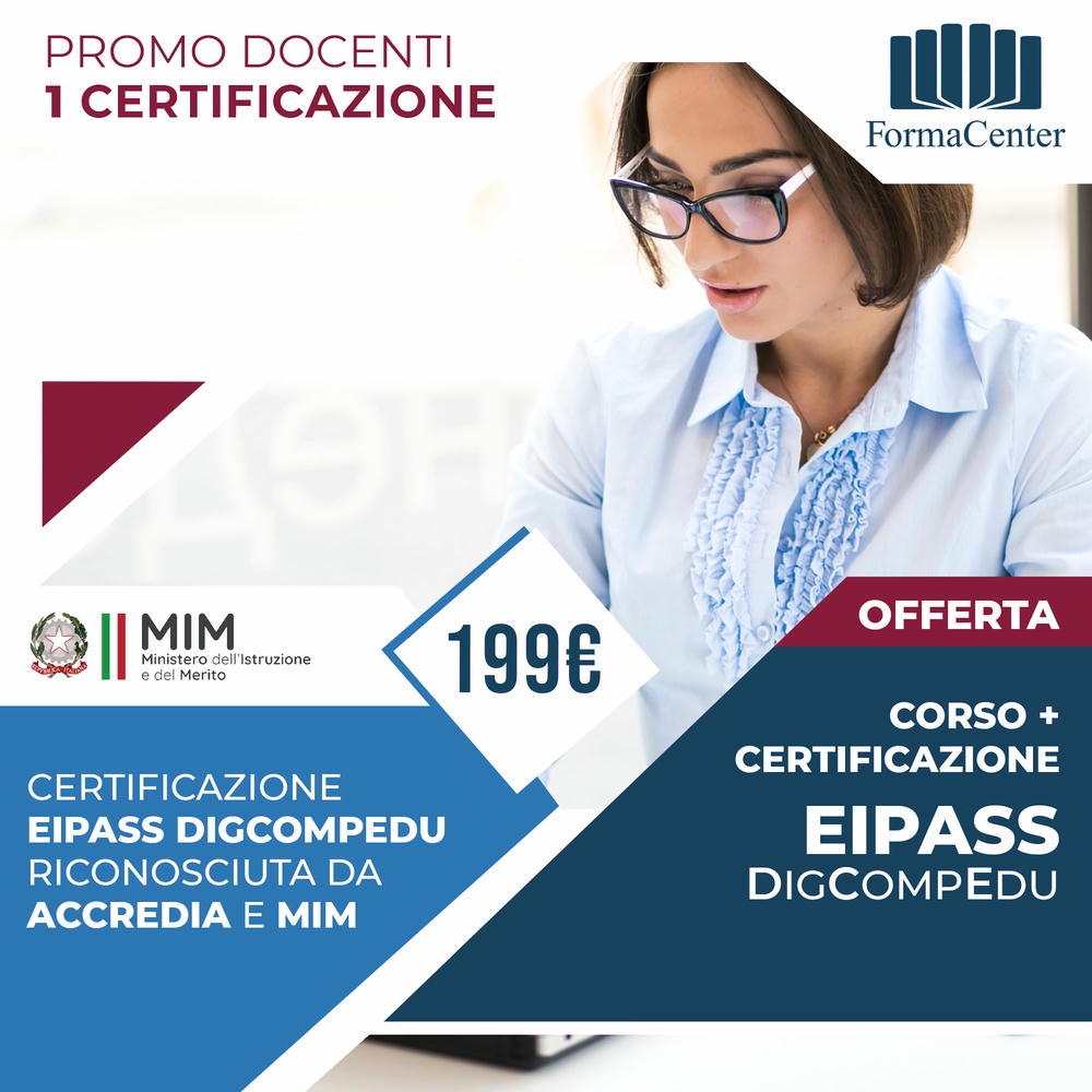 Certificazione EIPASS DigCompEdu