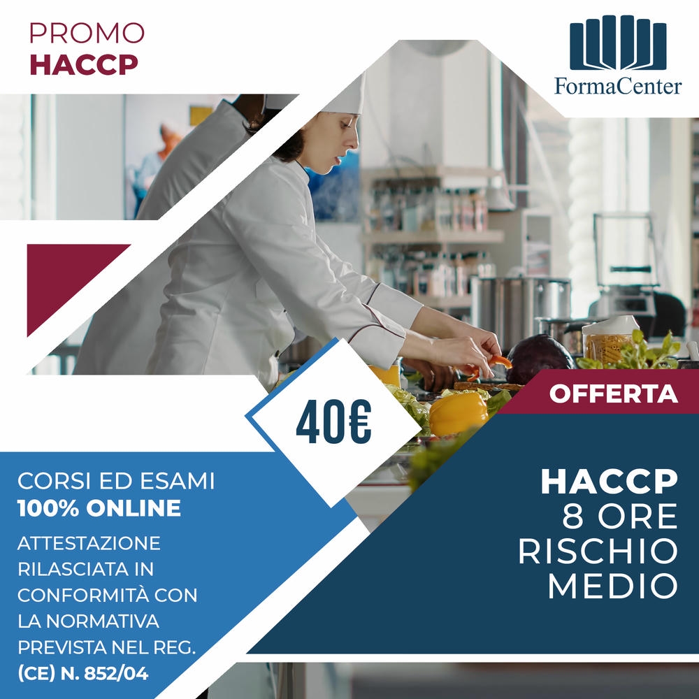 Corso HACCP - Rischio Medio (8 ore)