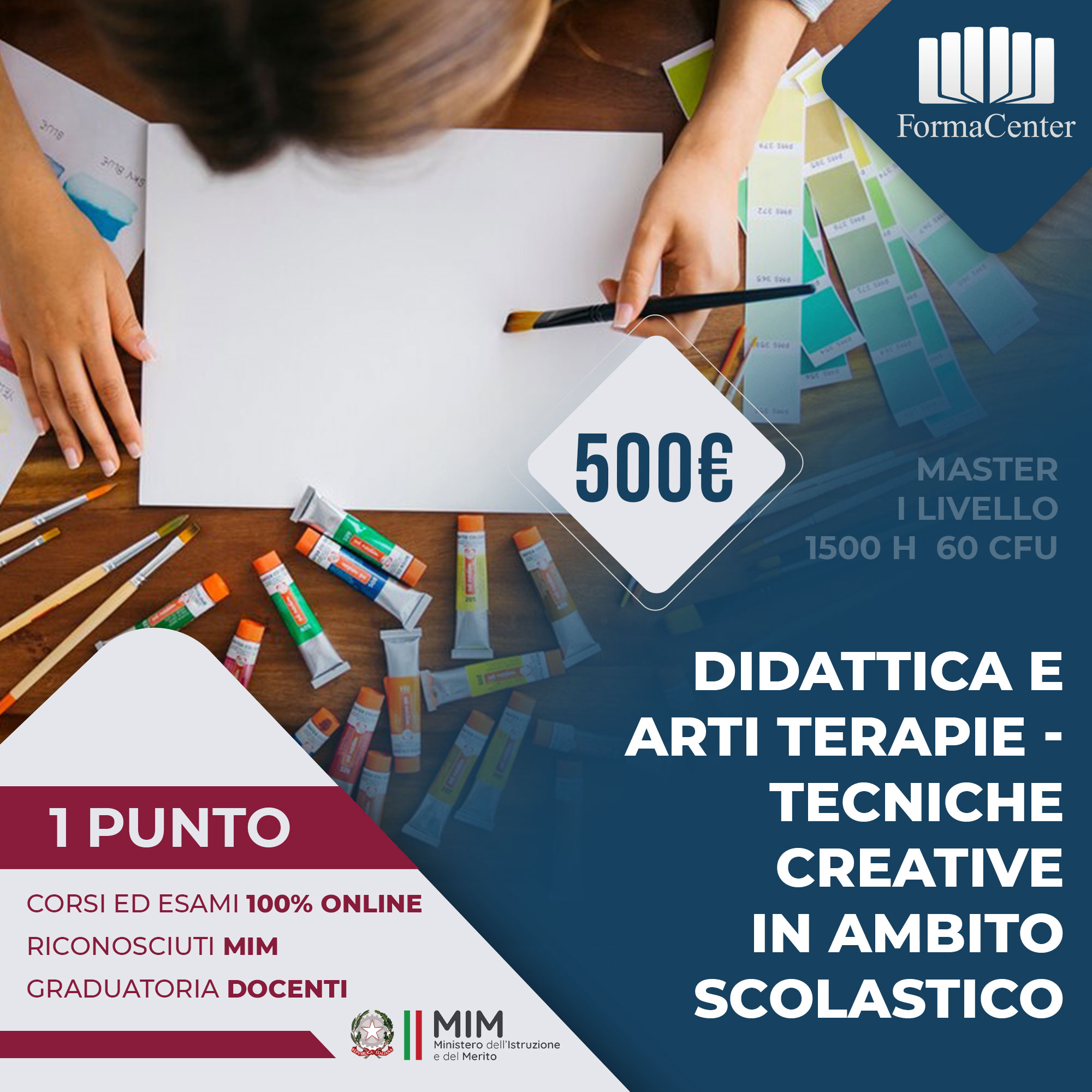 ATS1 - DIDATTICA E ARTI TERAPIE - TECNICHE CREATIVE IN AMBITO SCOLASTICO