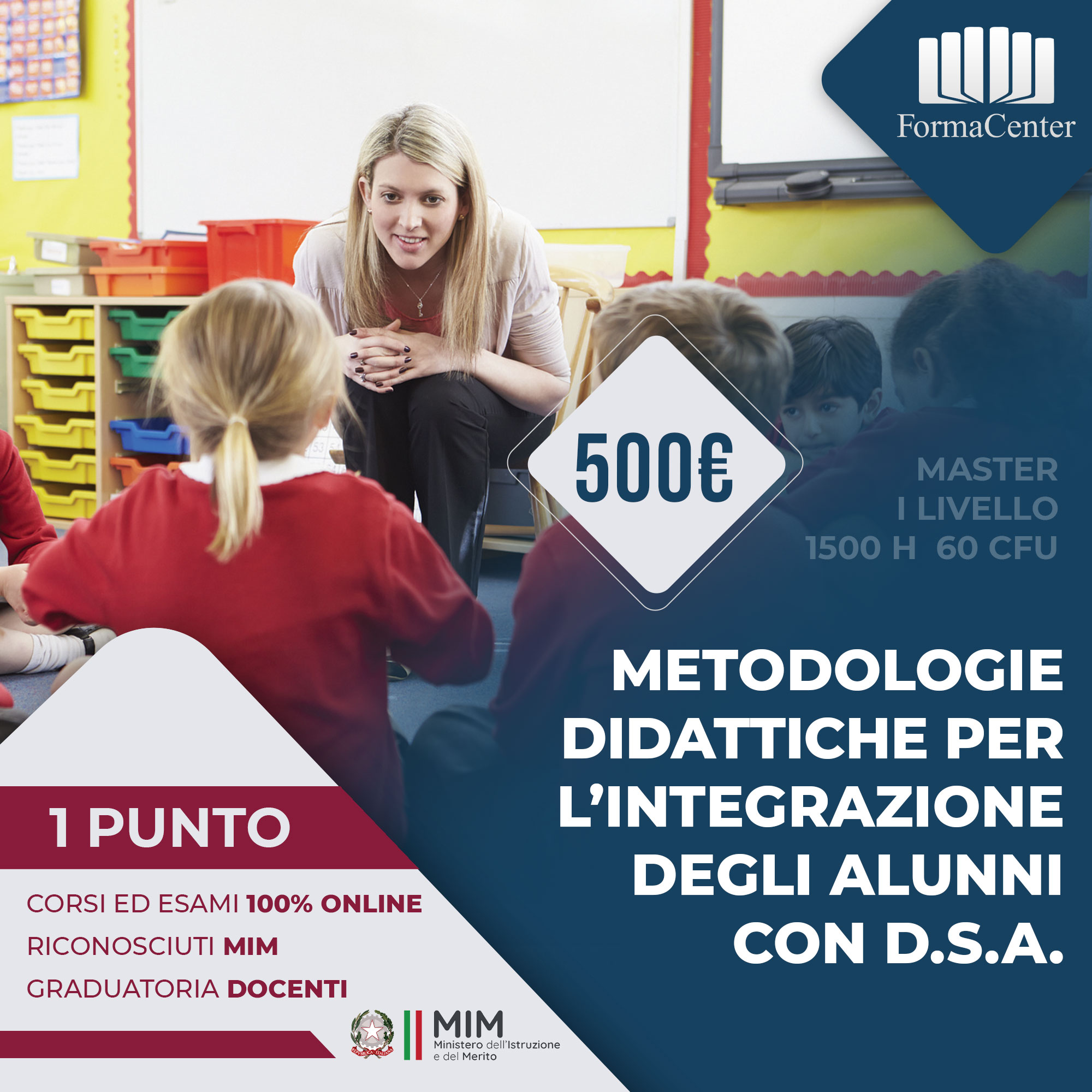 DSA1 - Metodologie didattiche per l'integrazione degli alunni con DSA