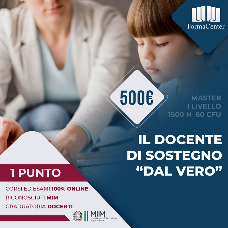 DSV1 - IL DOCENTE DI SOSTEGNO “DAL VERO”