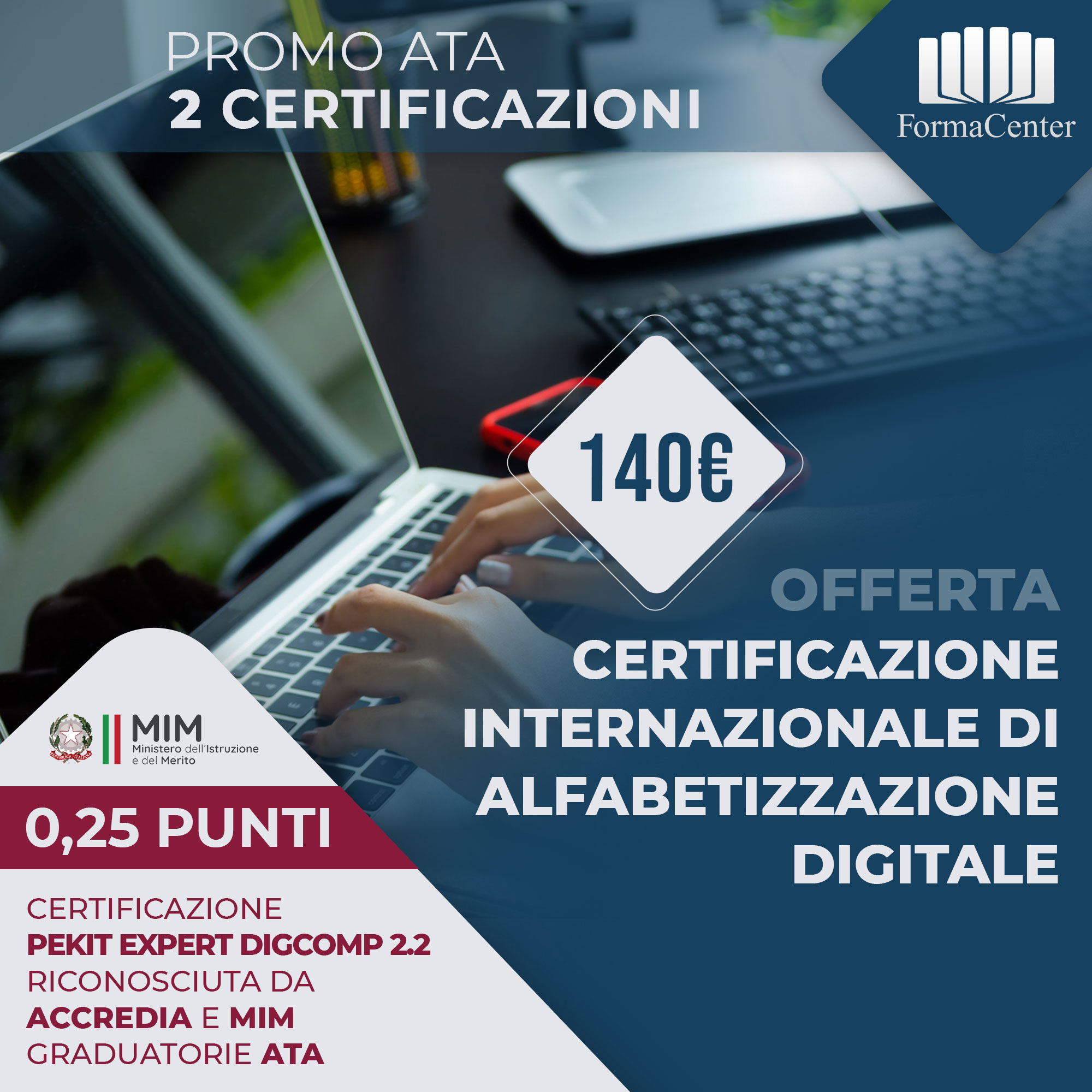 CIAD - Certificazione Internazionale di Alfabetizzazione Digitale Pekit Expert DigComp 2.2