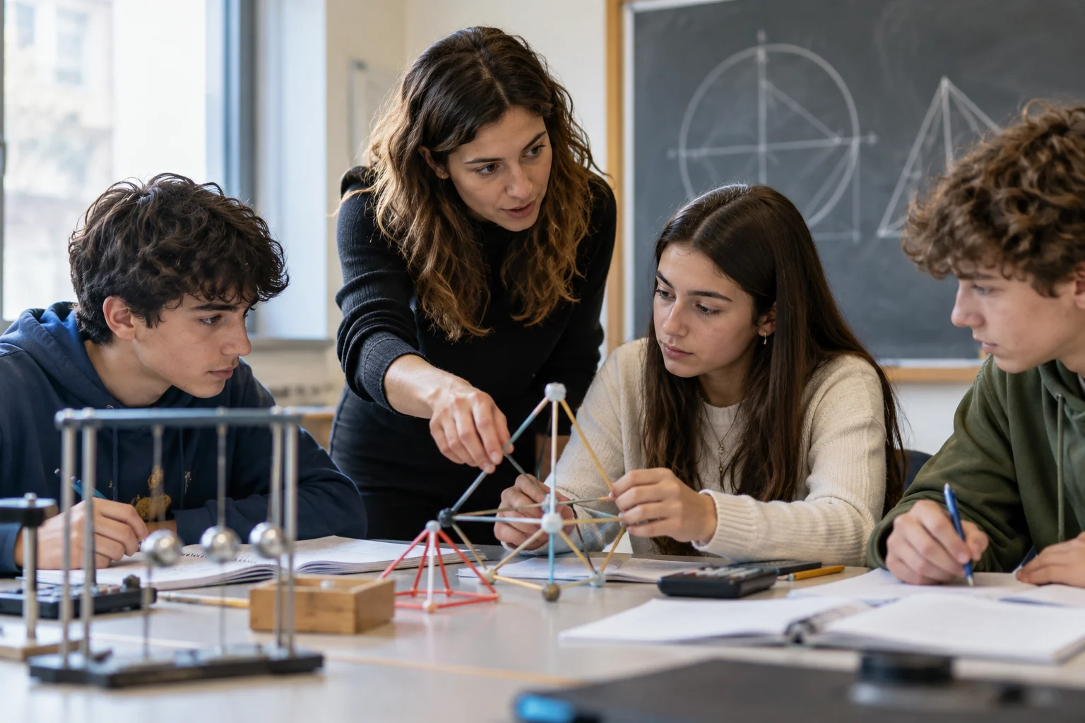 Immagine illustrativa per Processi di apprendimento di algebra, geometria e fisica nelle scuole secondarie di primo e secondo grado